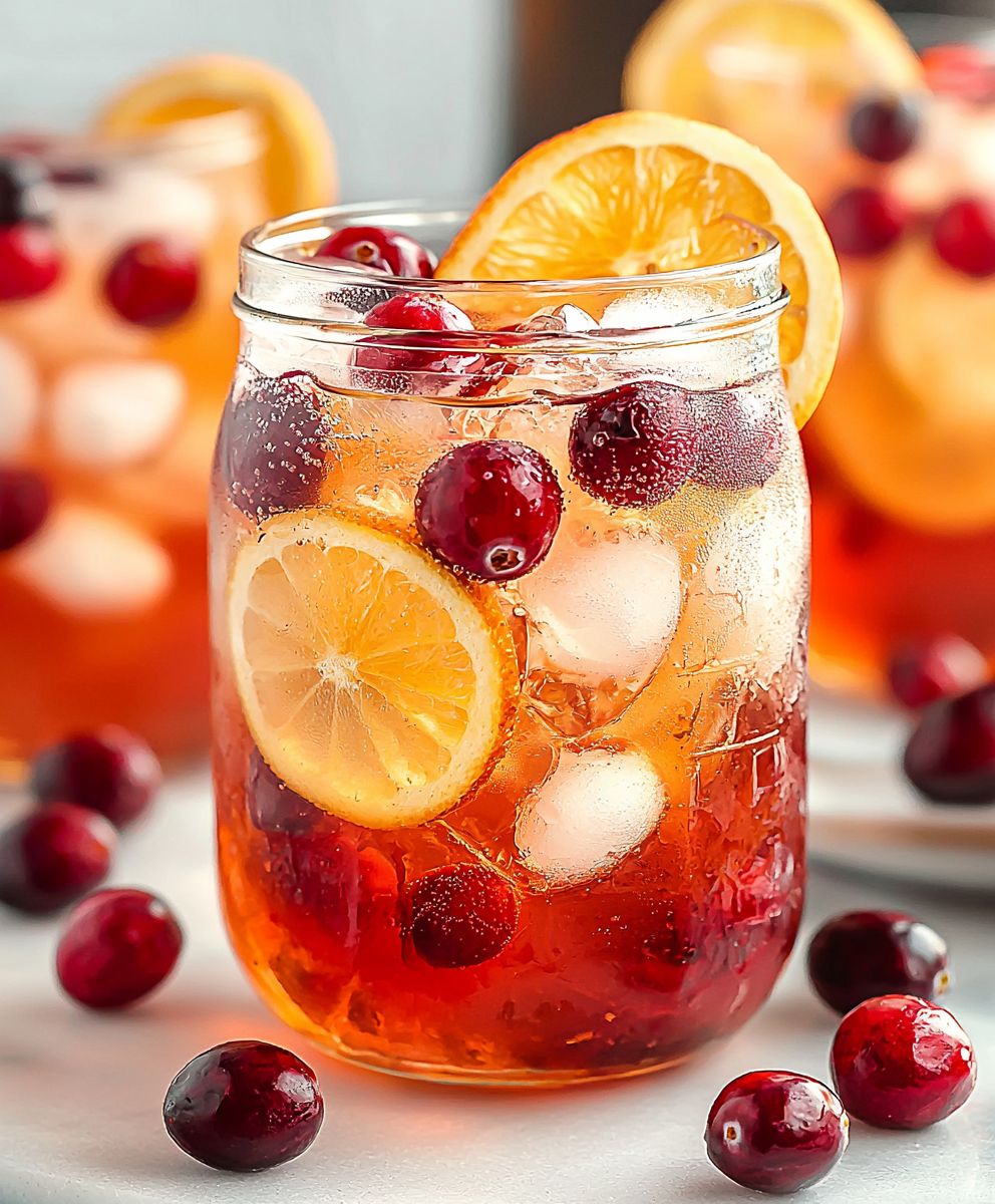 Cranberry Iced Tea