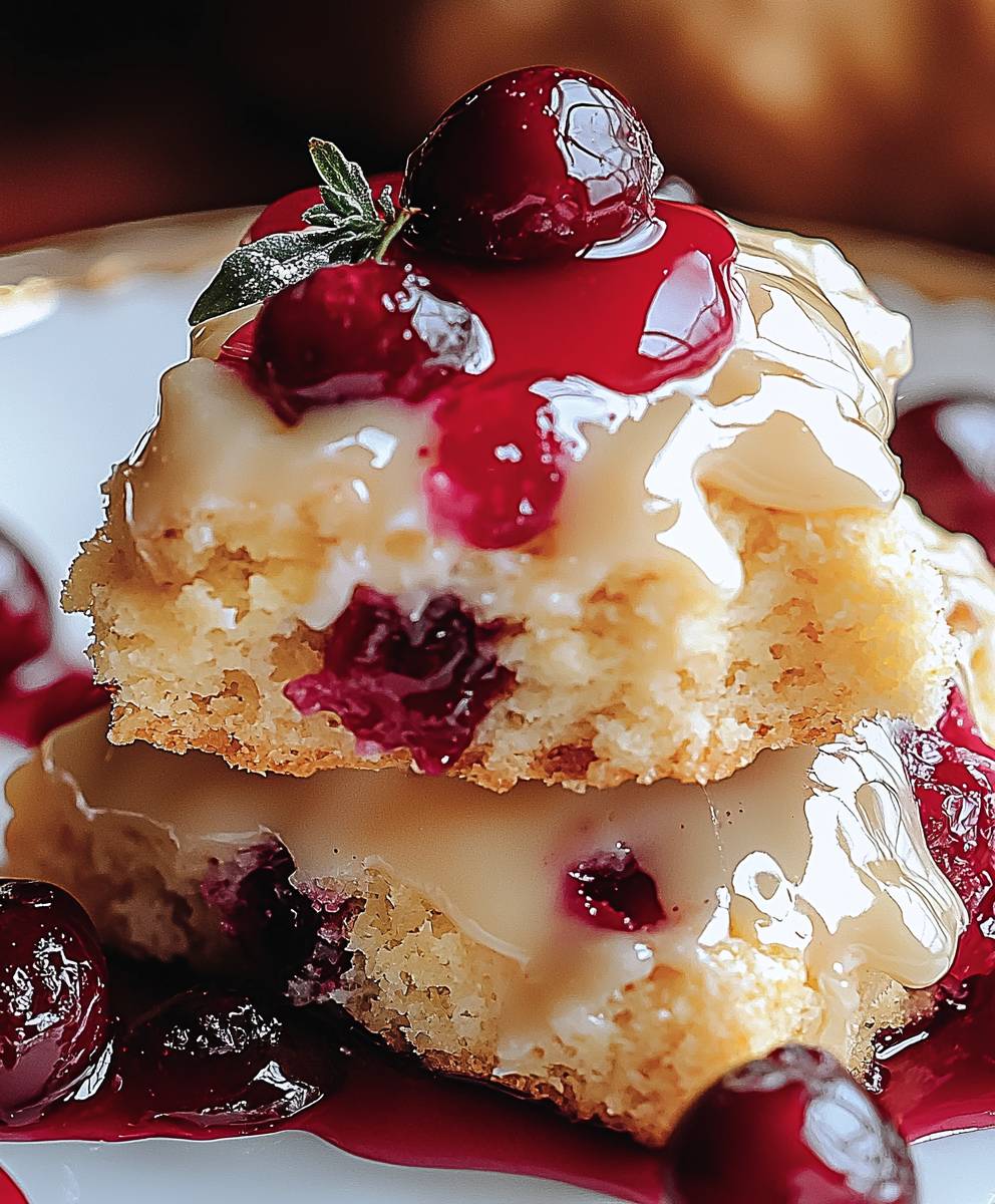 Cranberry Orange Scones