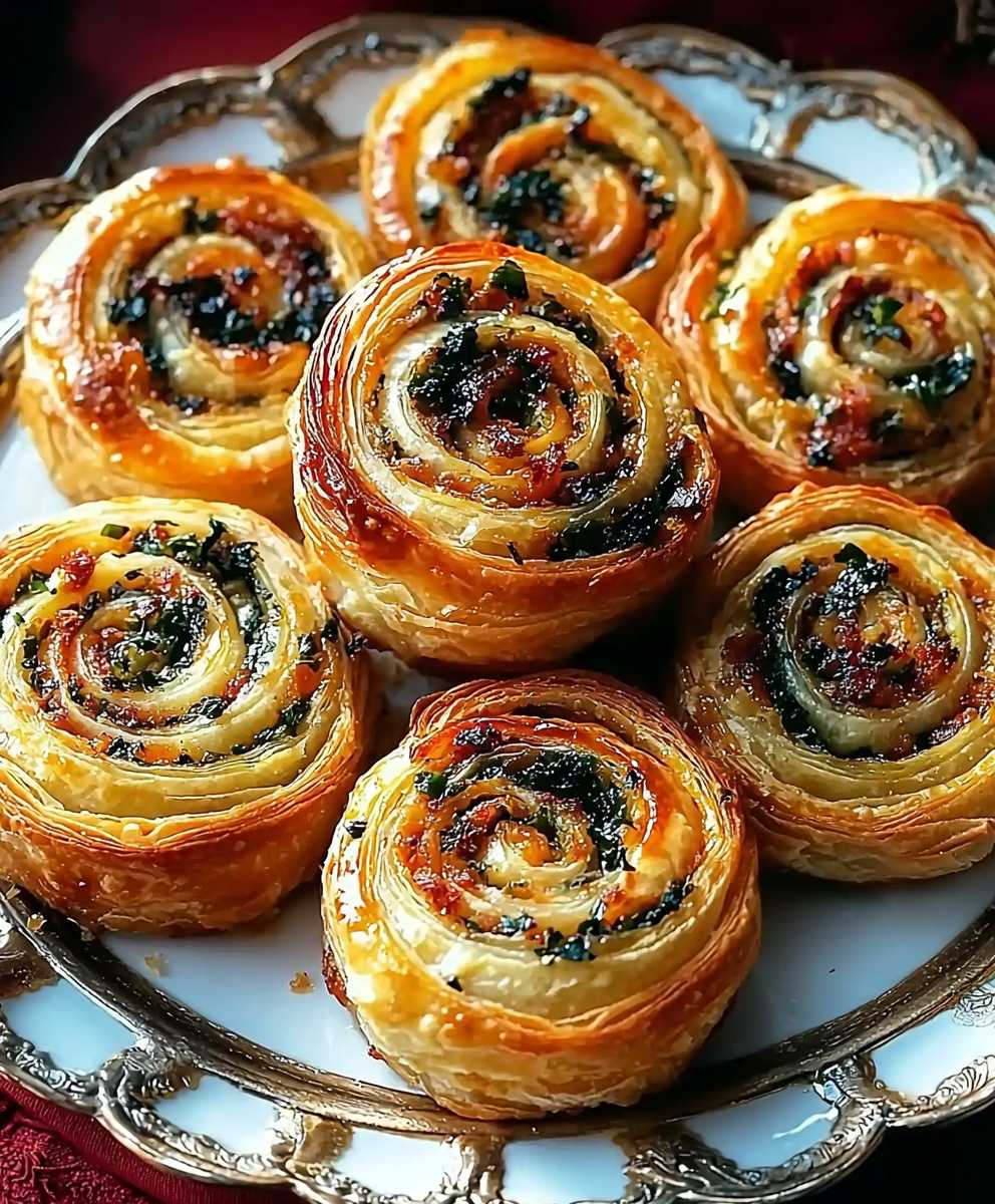 Mediterranean Pastry Pinwheels
