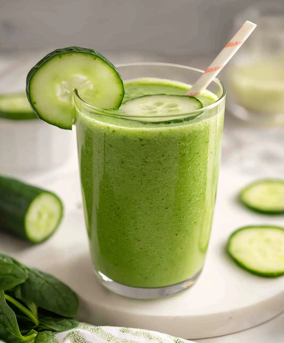 Cucumber Spinach Smoothie
