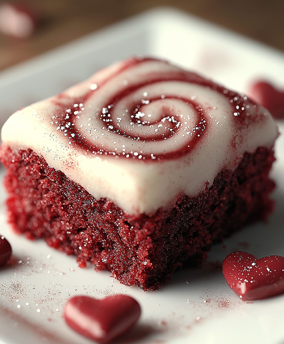 Red Velvet Cinnamon Rolls