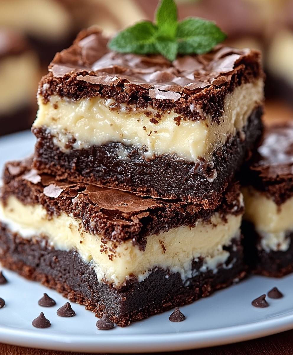Cheesecake Brownies
