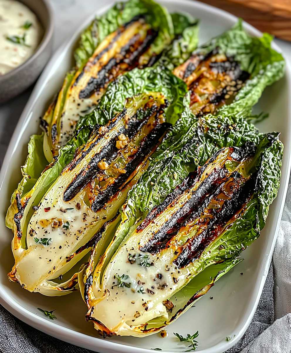 Grilled Romaine Hearts