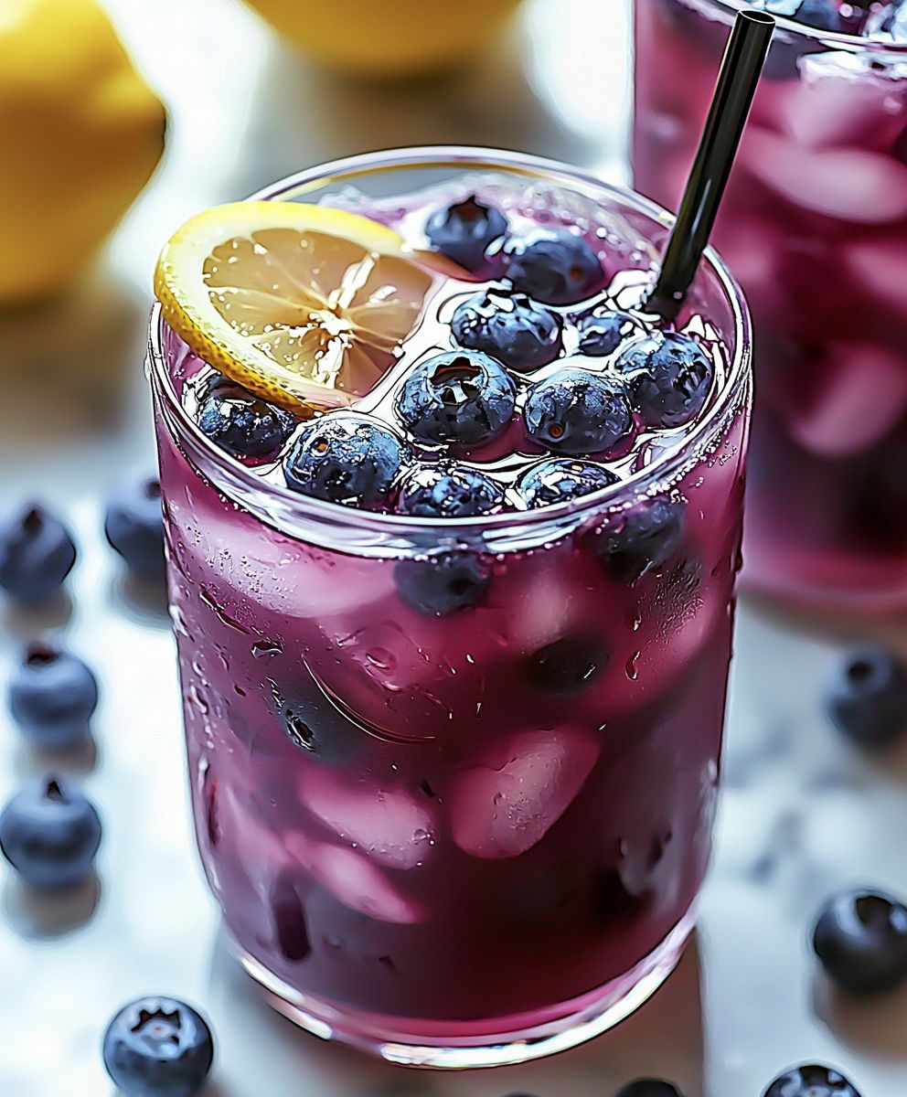 Blueberry Lemonade Drink