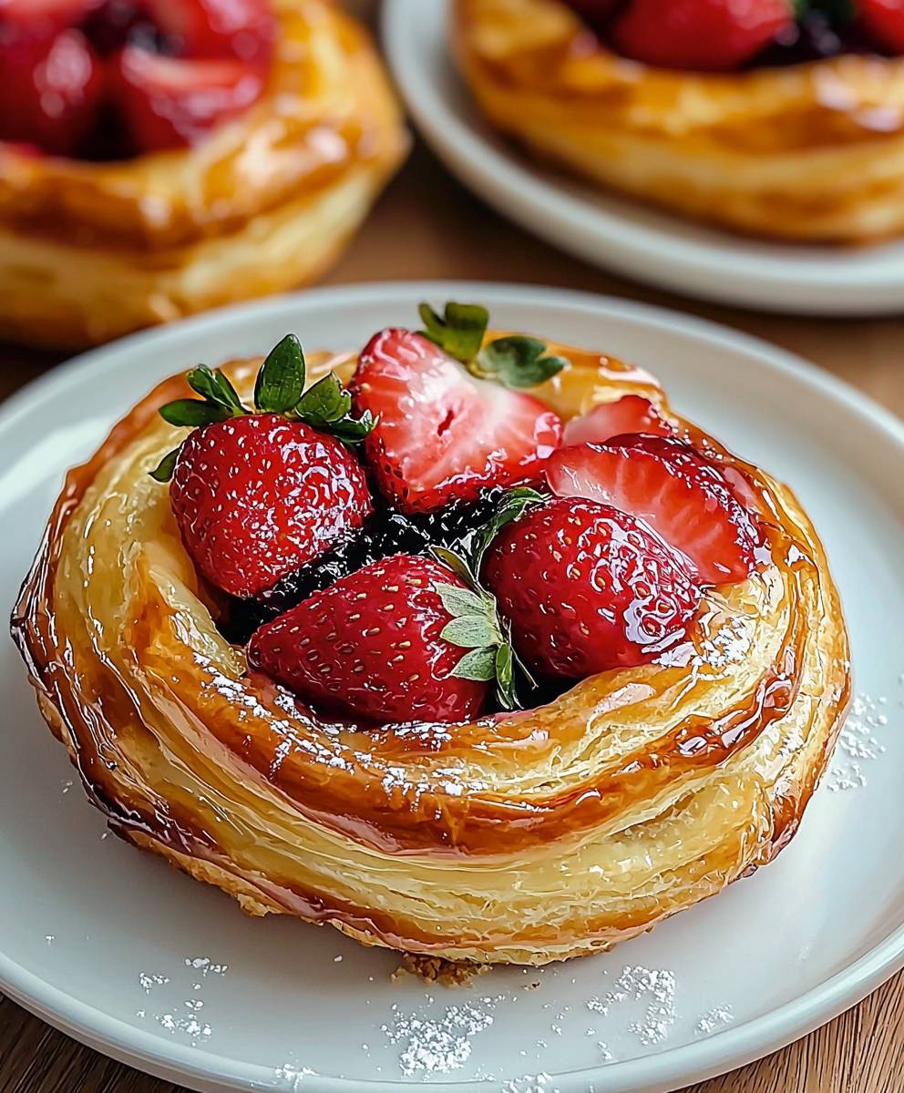 Strawberry Danish