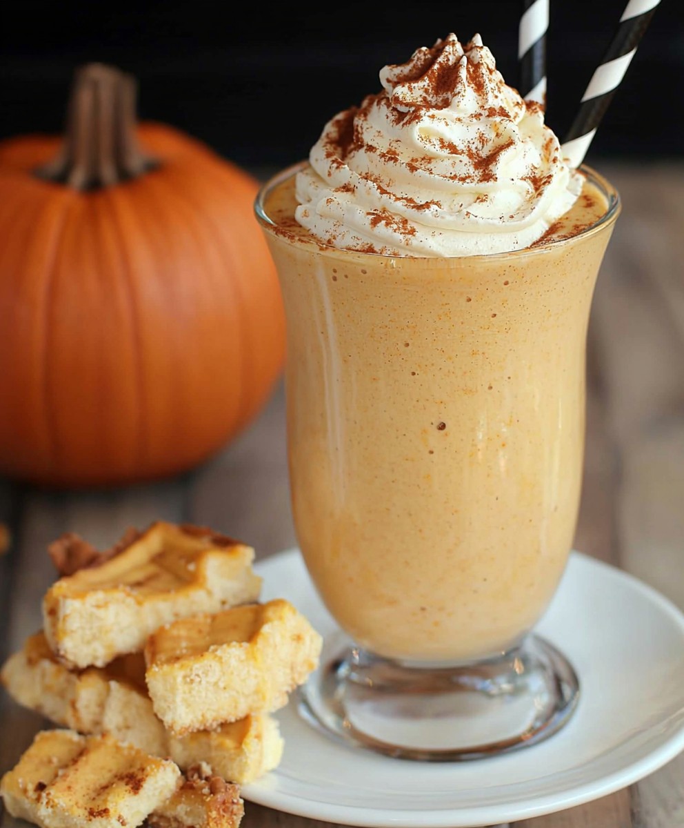 Boozy Pumpkin Pie Milkshake