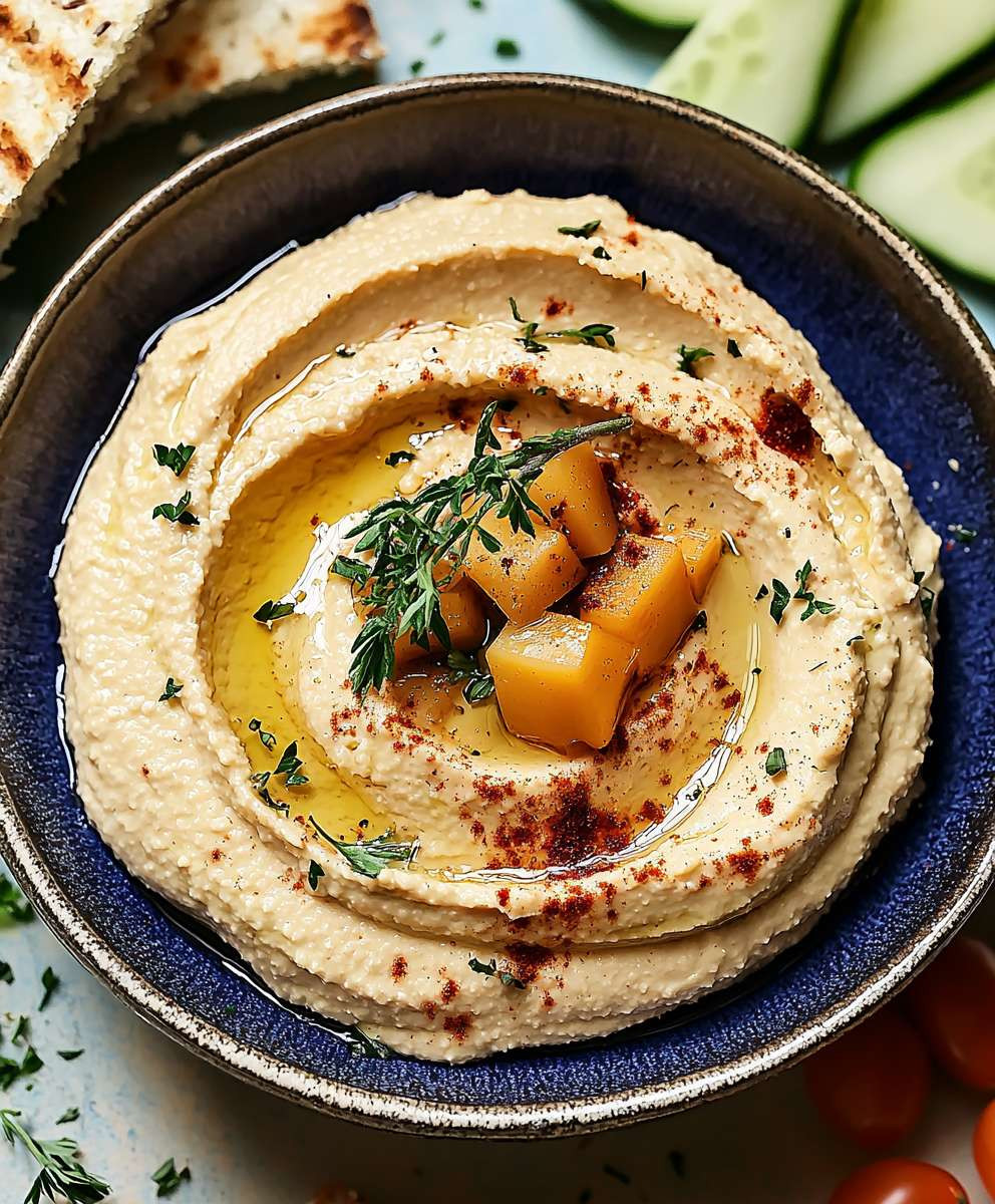 Classic Creamy Hummus Dip
