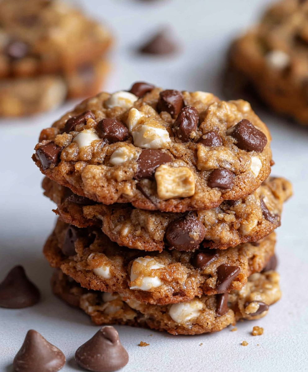 Vegan Trail Mix Cookies