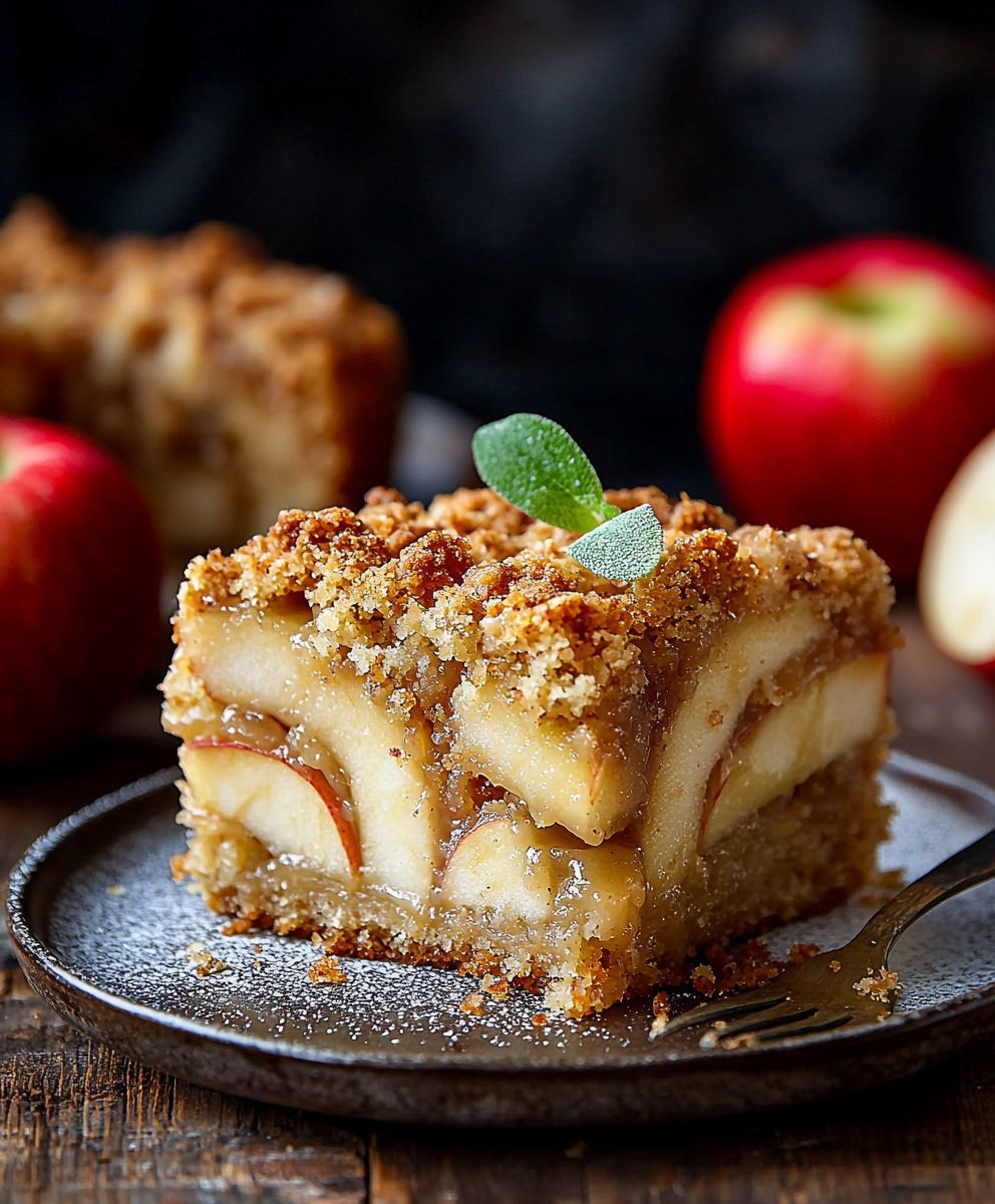 Apple Crumble Cake Dessert
