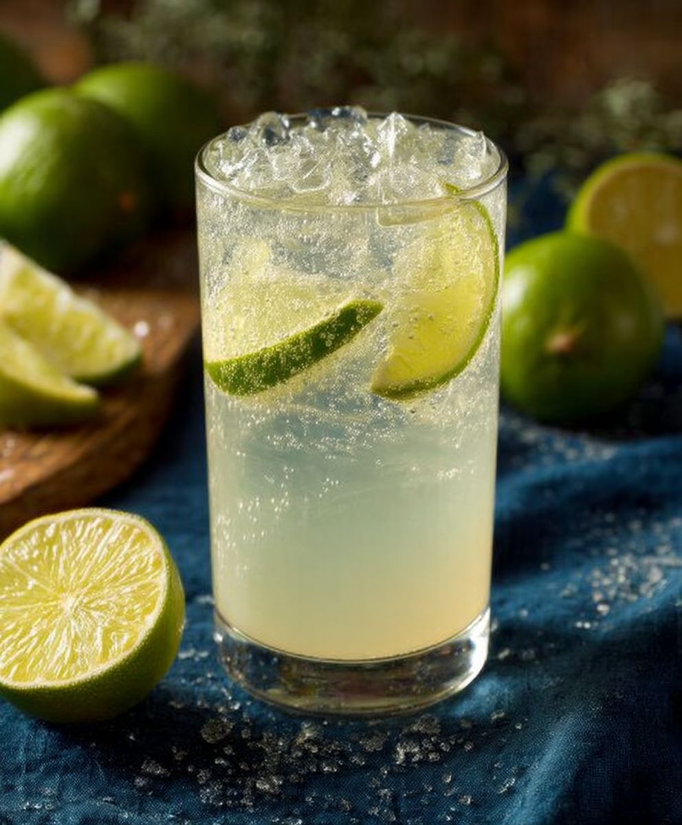 Gin Rickey Cocktail