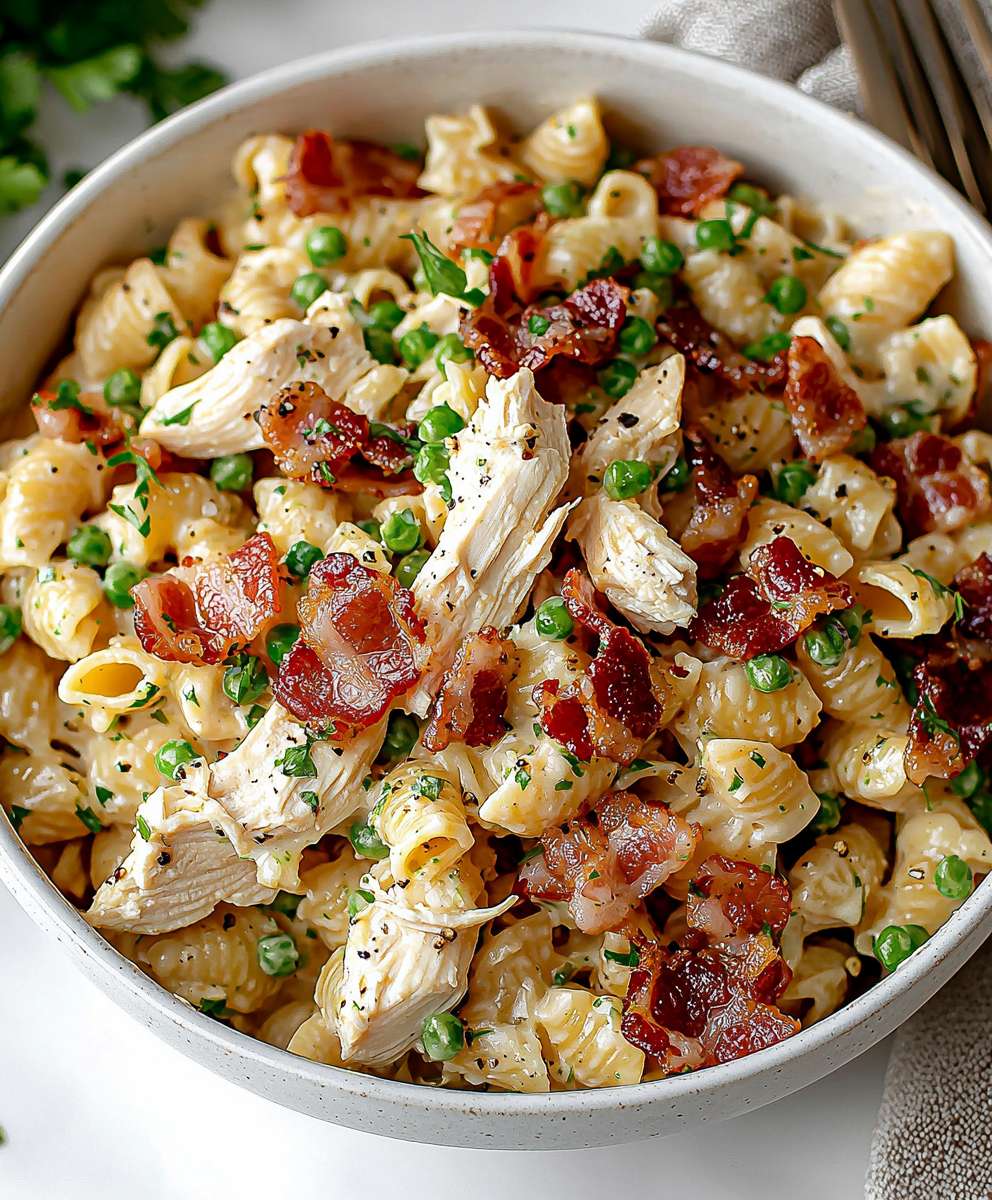 Chicken Bacon Ranch Pasta