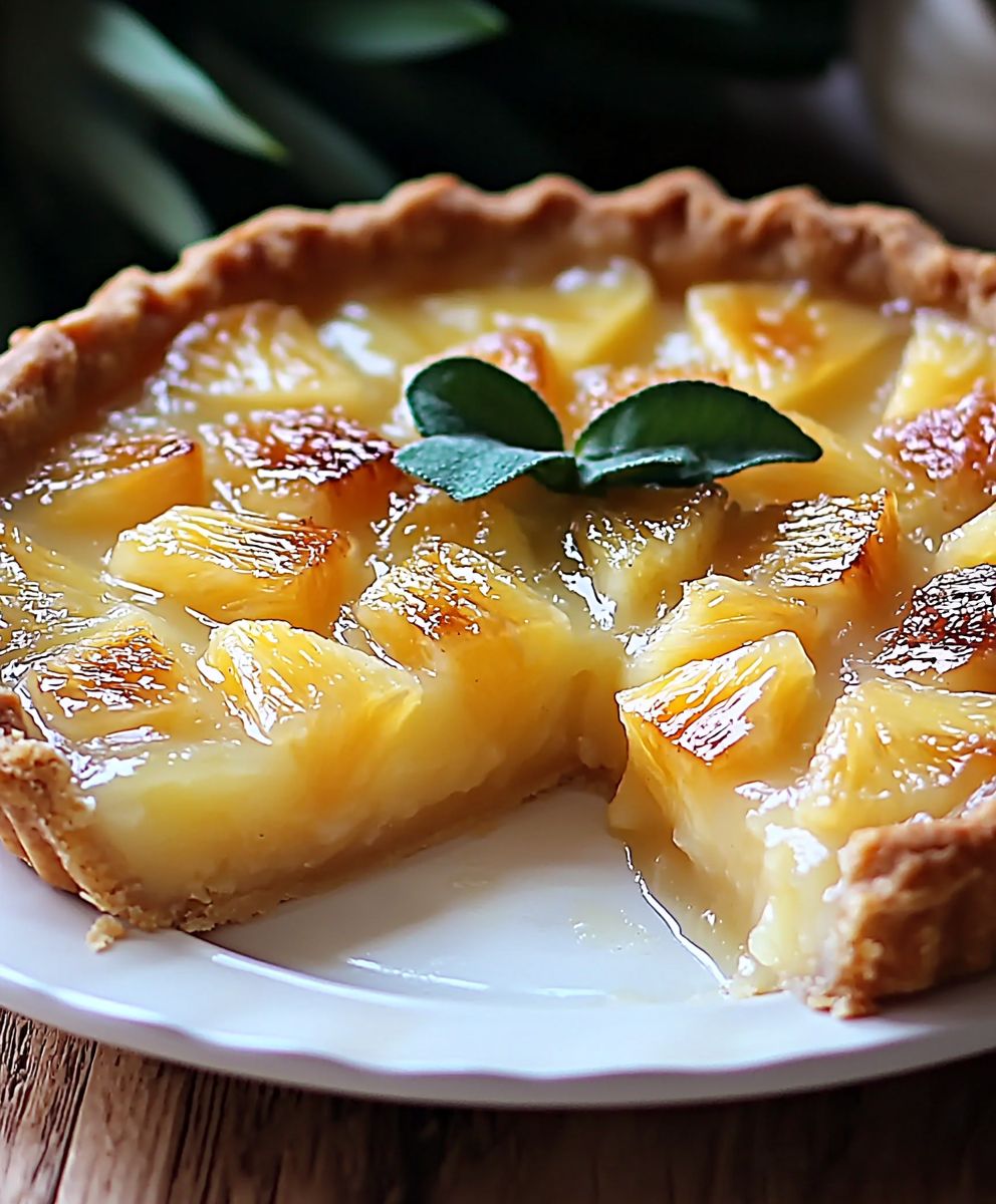 Southern Pineapple Pie