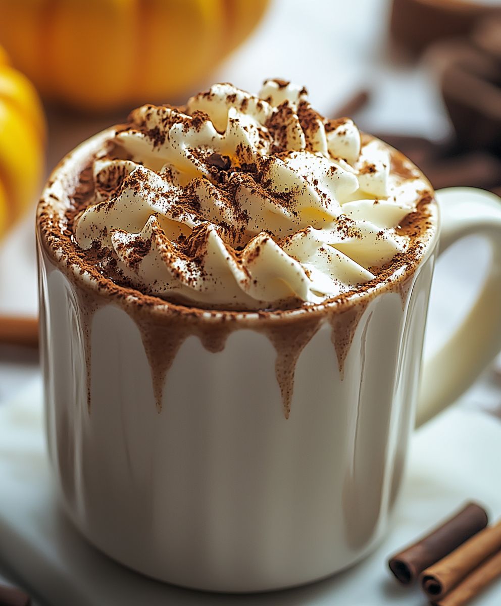 Pumpkin Spice Hot Chocolate