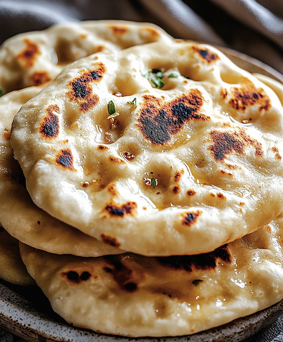 Homemade Naan Bread