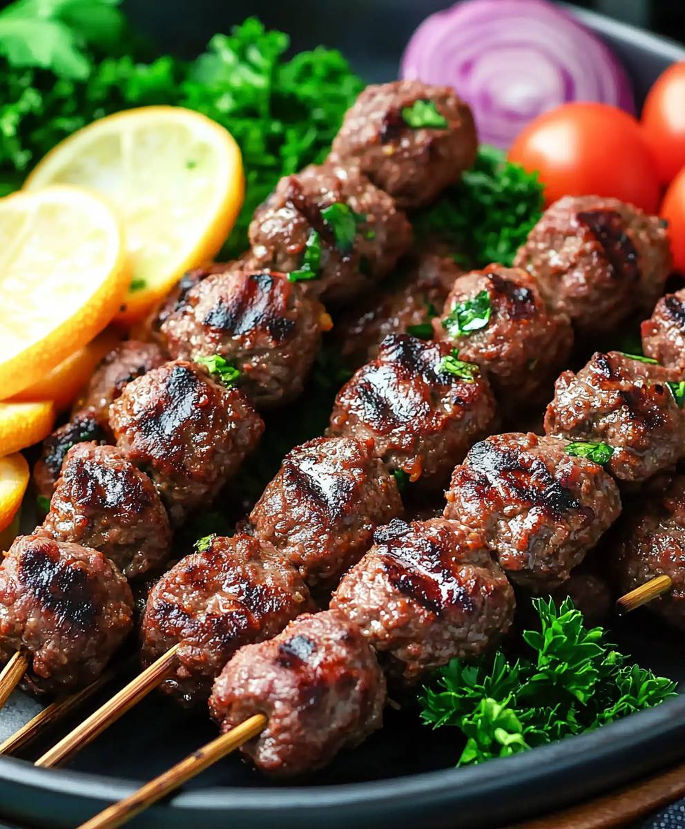 Ground Beef Kebabs