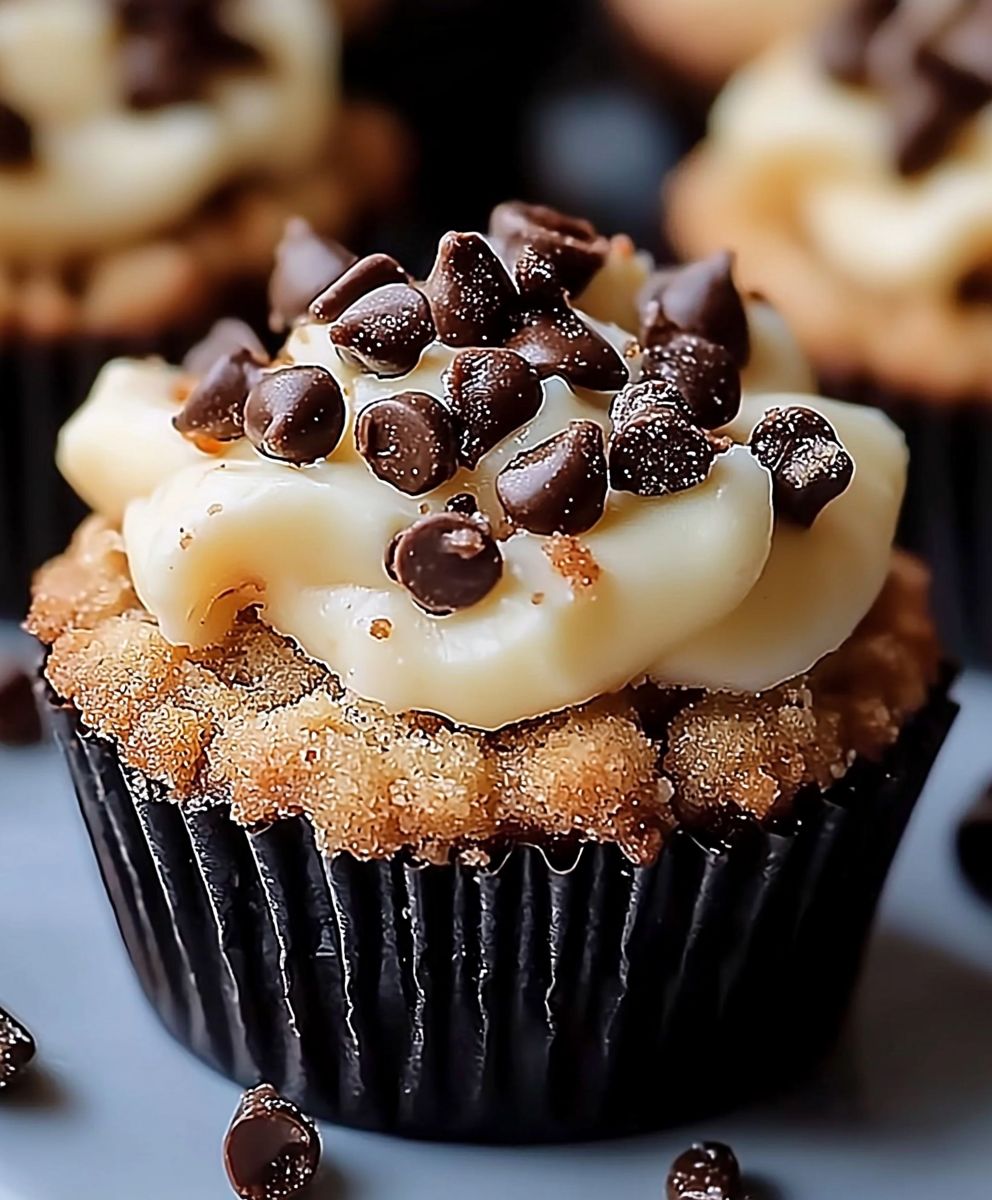 Cannoli cookie cups