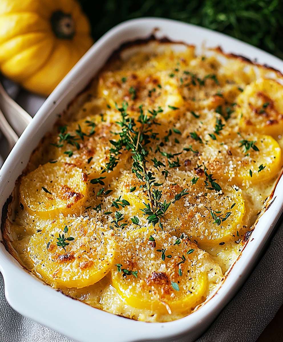 Squash casserole Paula Deen
