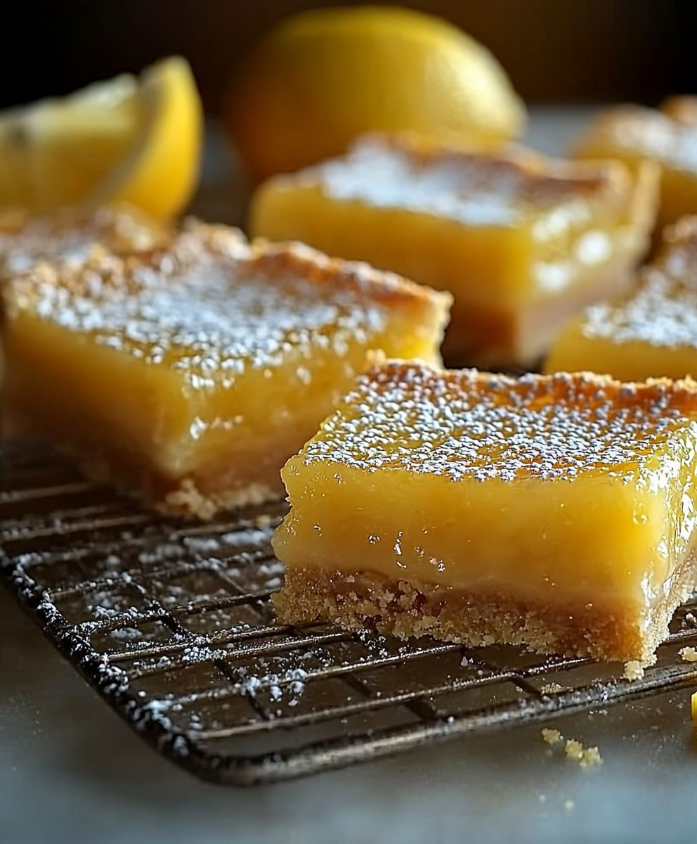 Lemon pie bars