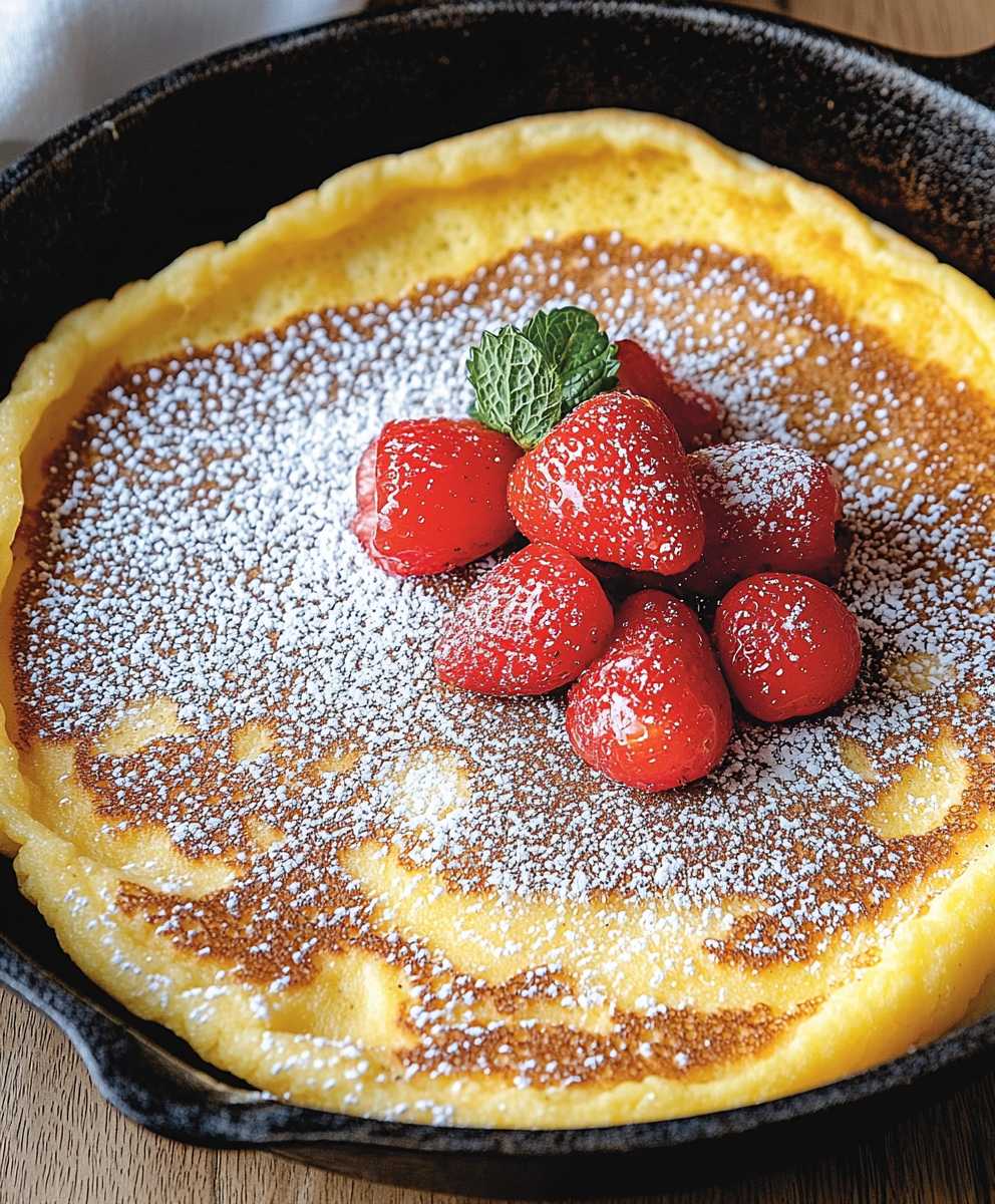 German Dutch Baby Pancakes