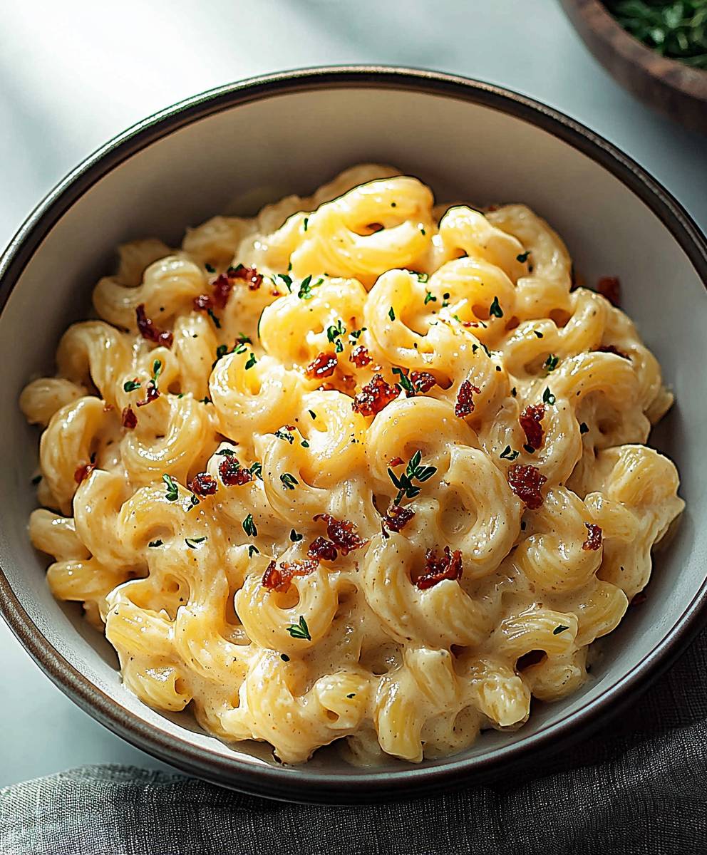 Creamy Cavatappi Pasta