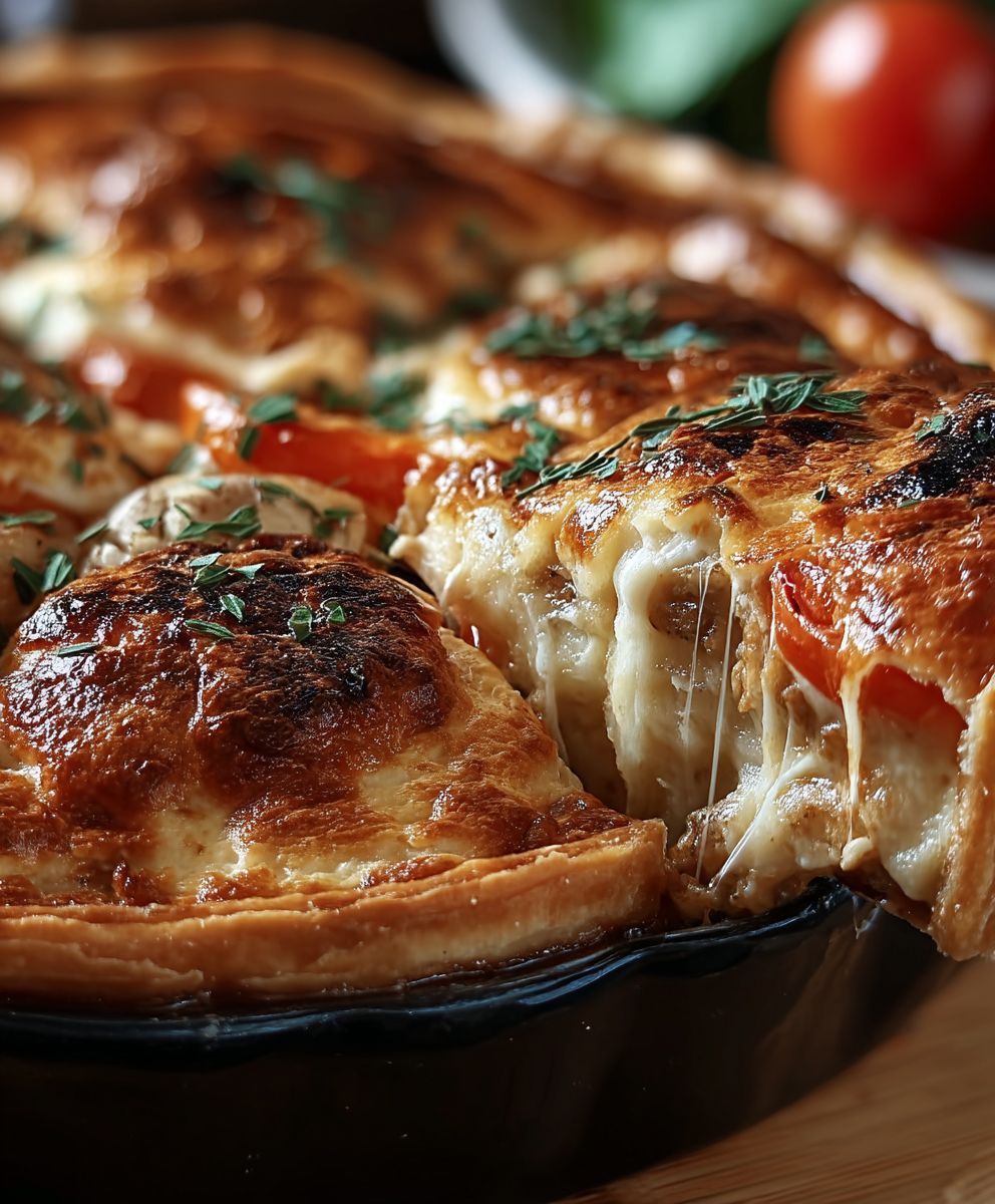 Pizza pot pie