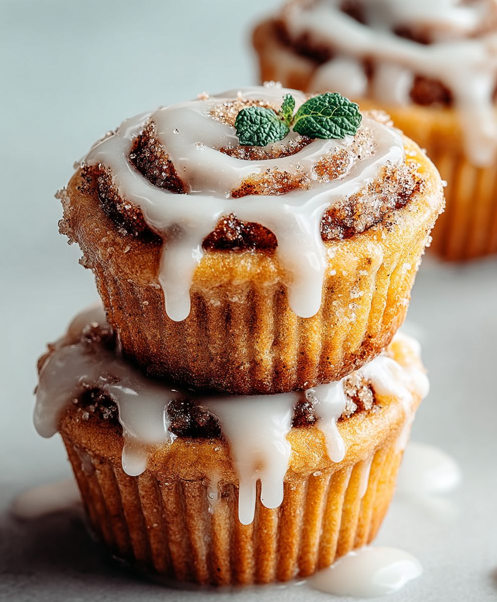 Cinnamon bun muffins