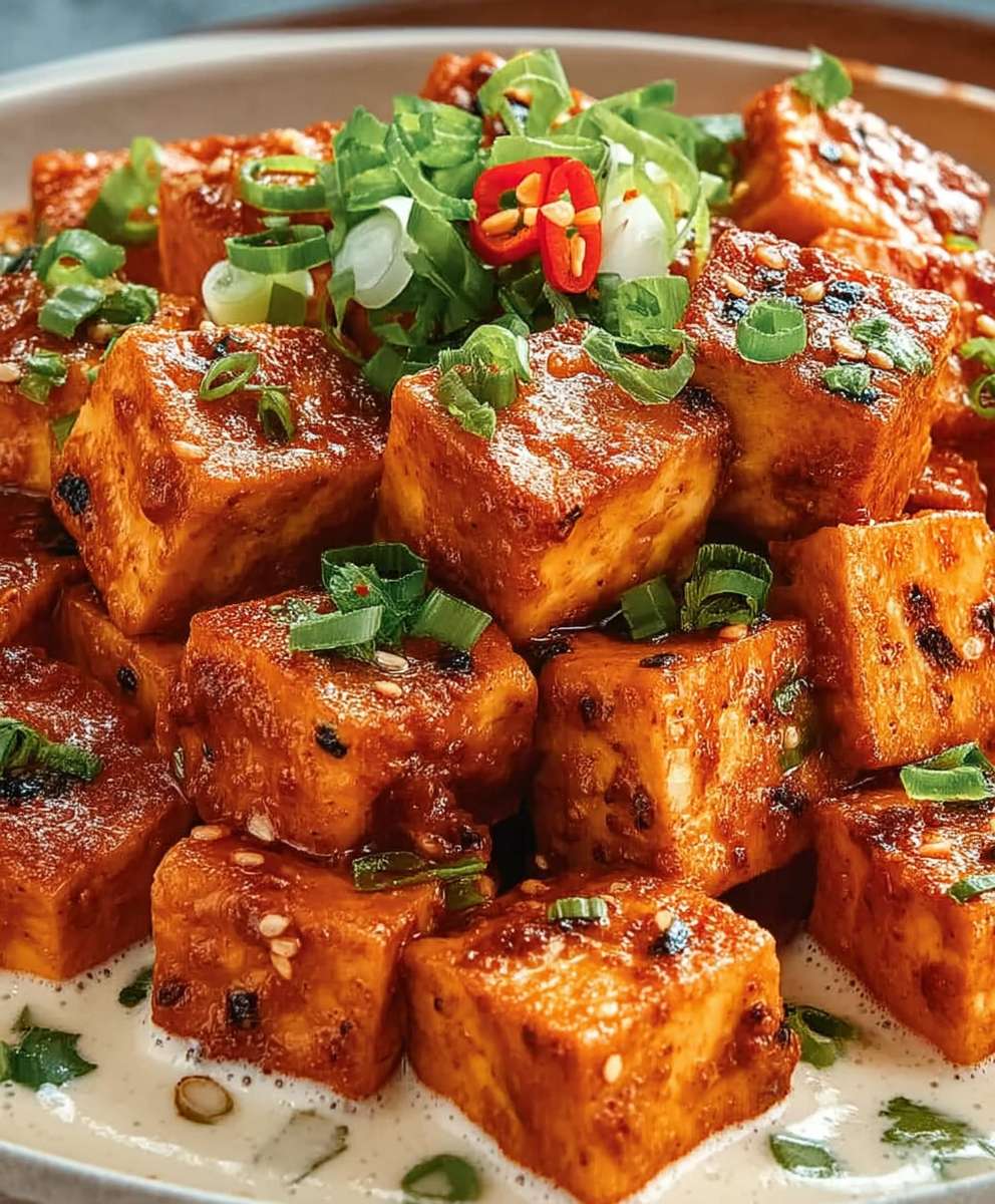 Spicy Tofu Coconut Sauce