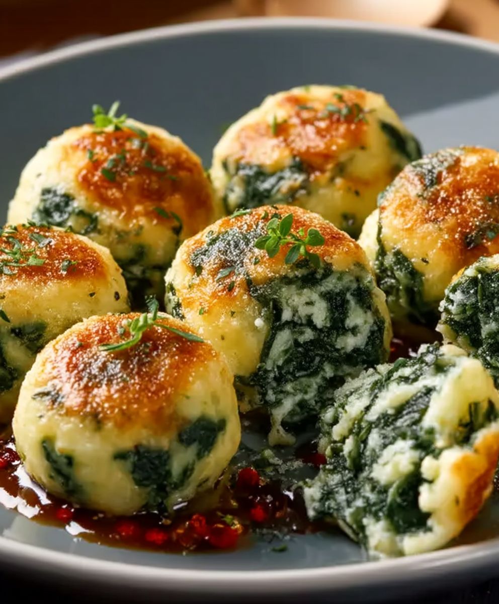 Spinach Ricotta Gnudi