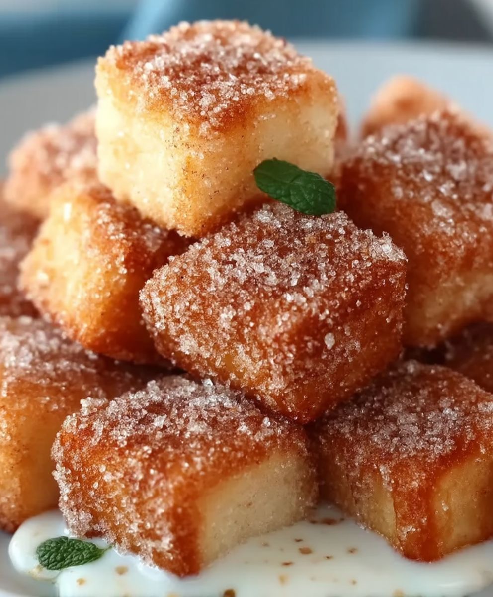 Angel Cake Churro Bites