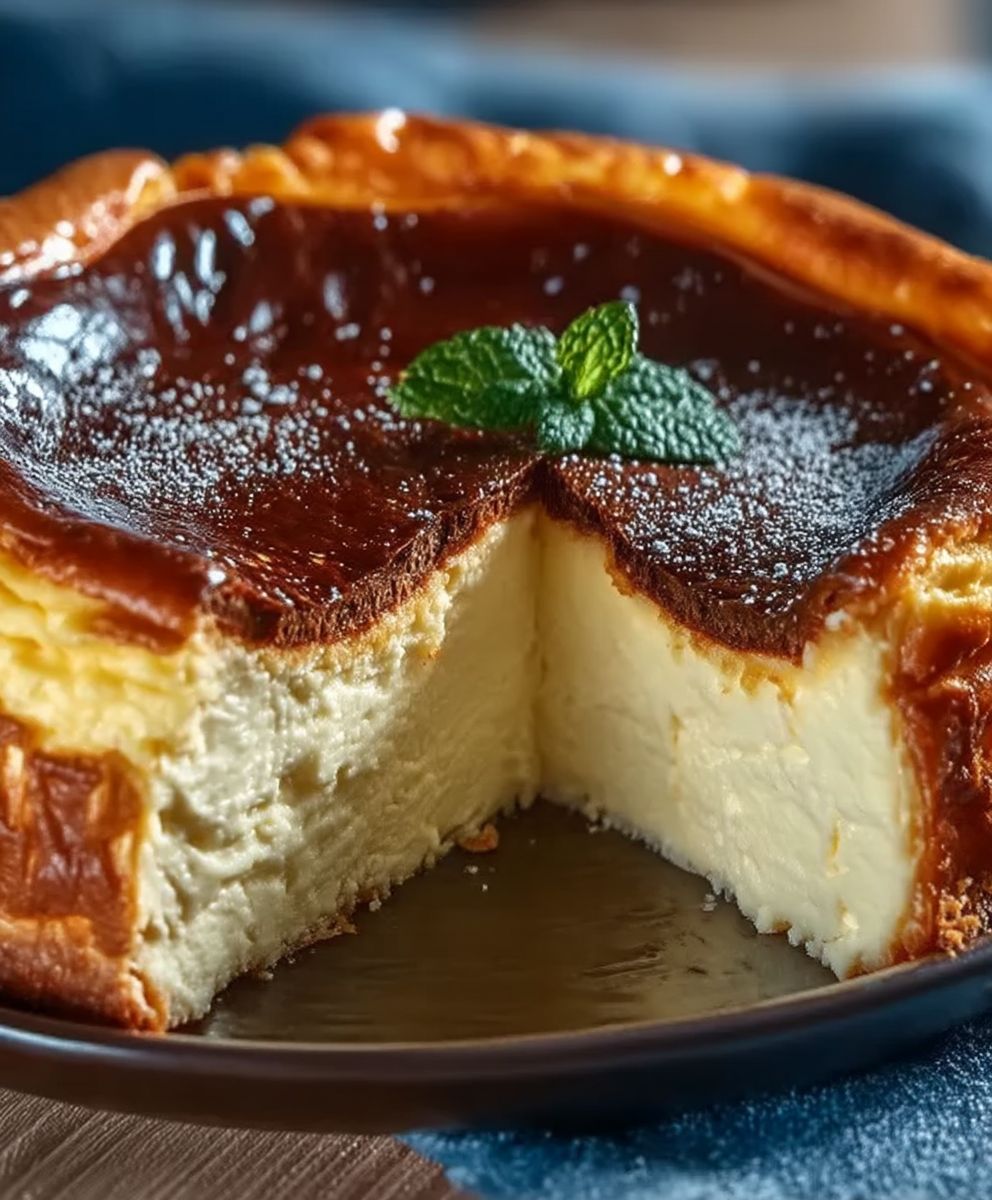 Basque Cheesecake Loaf Pan