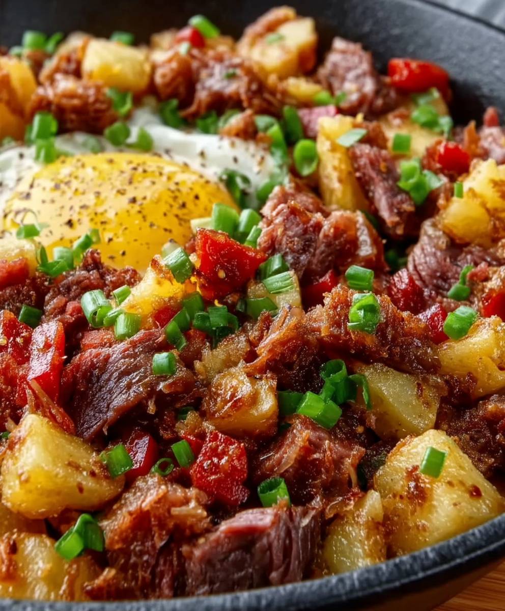 Corned Beef Hash Skillet