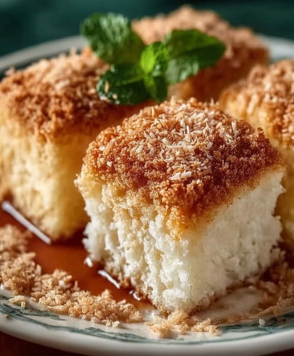 Buttermilk coconut cake