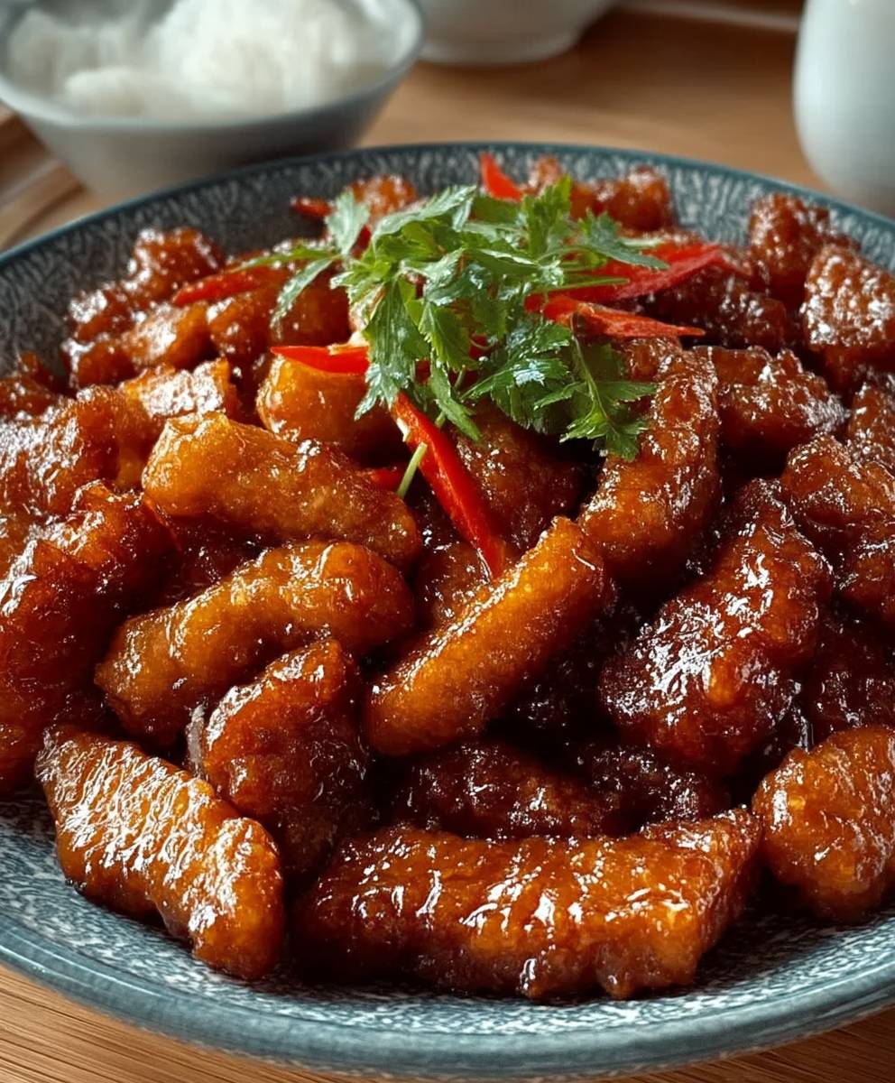 Sweet and Sour Pork