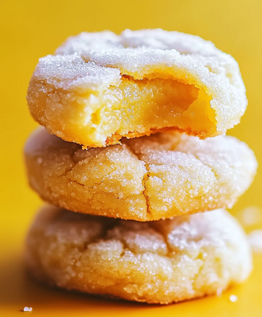 Lemon Pixie Cookies