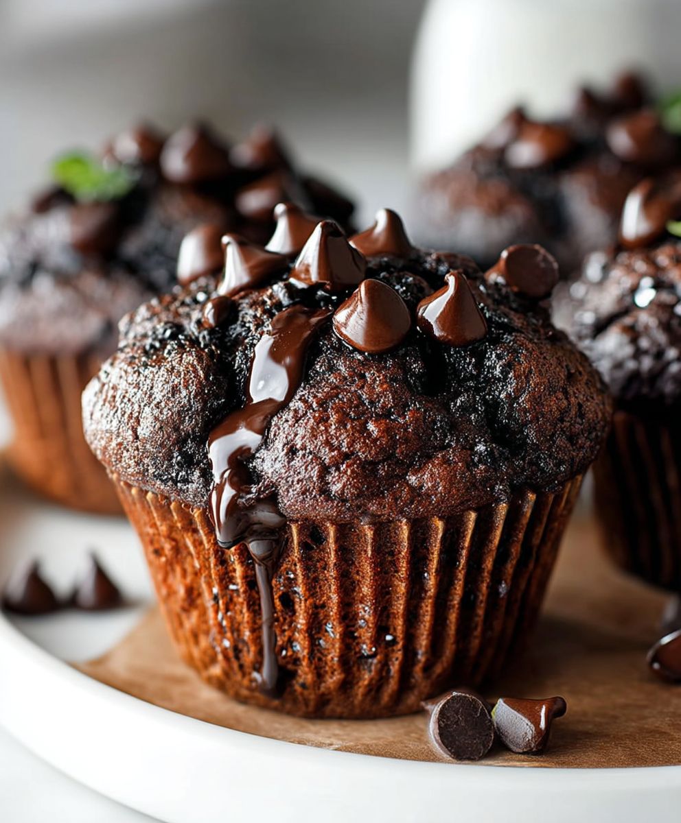 Double Chocolate Muffins