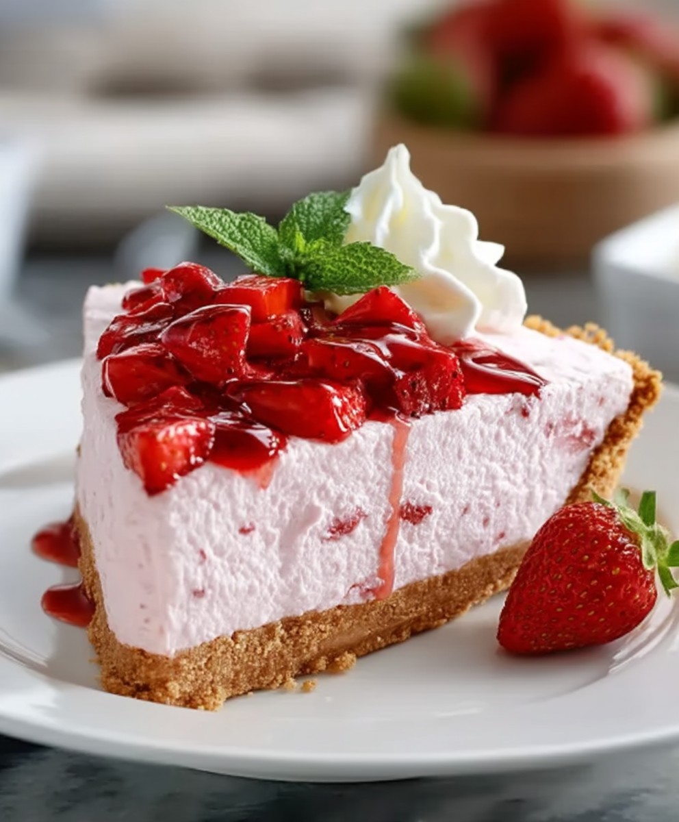 Strawberry Cream Pie