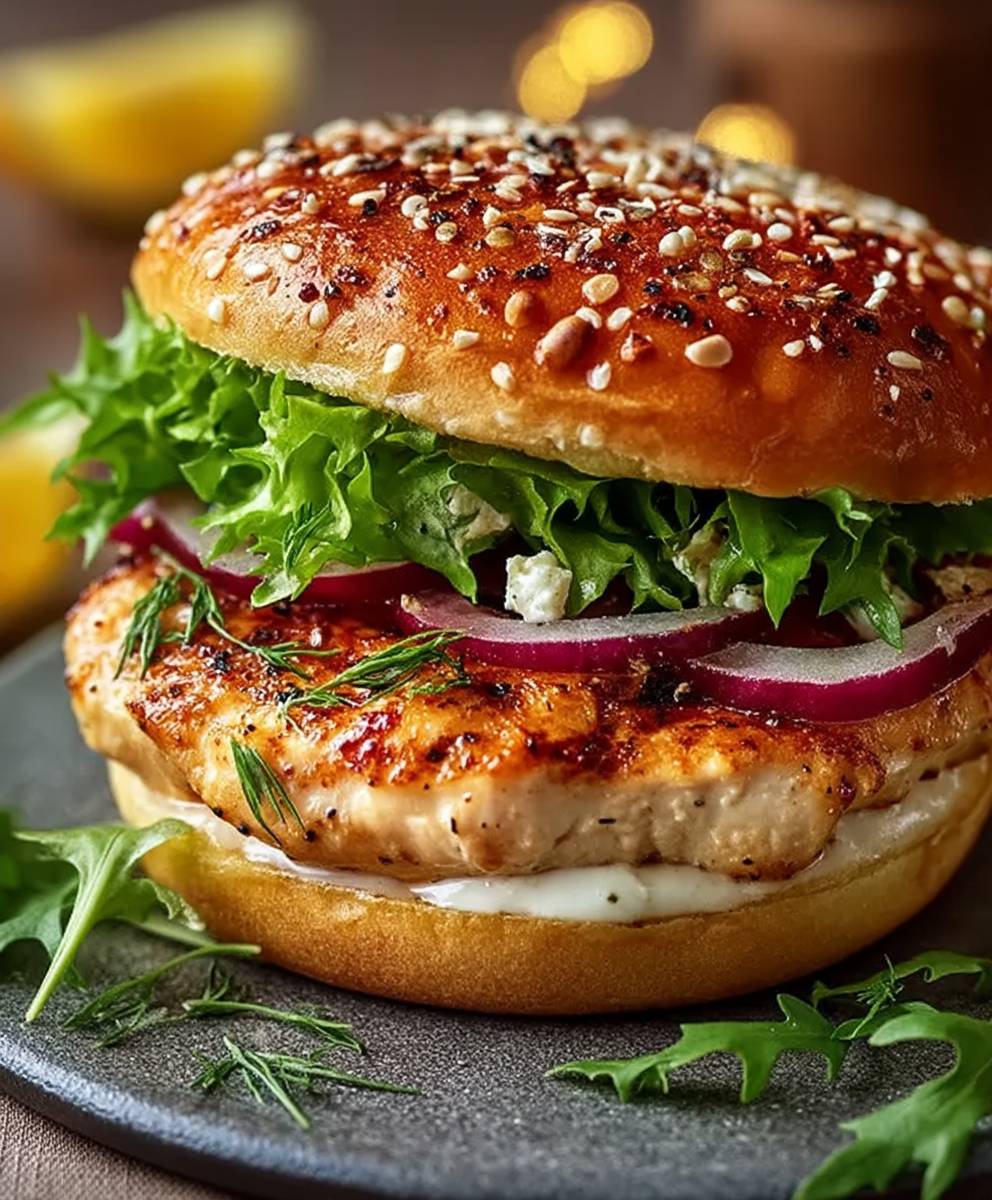 Chicken Caesar Burger
