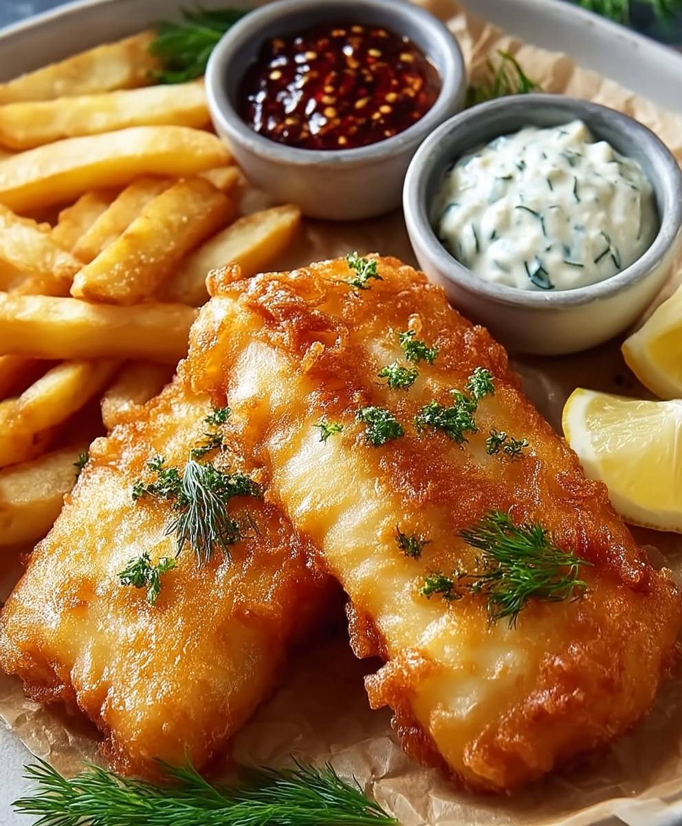 Beer battered fish