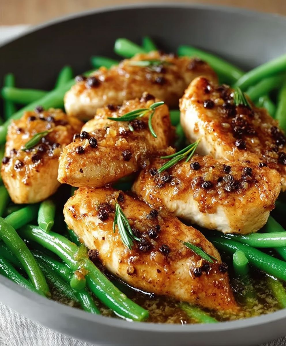Chicken Breast Green Beans