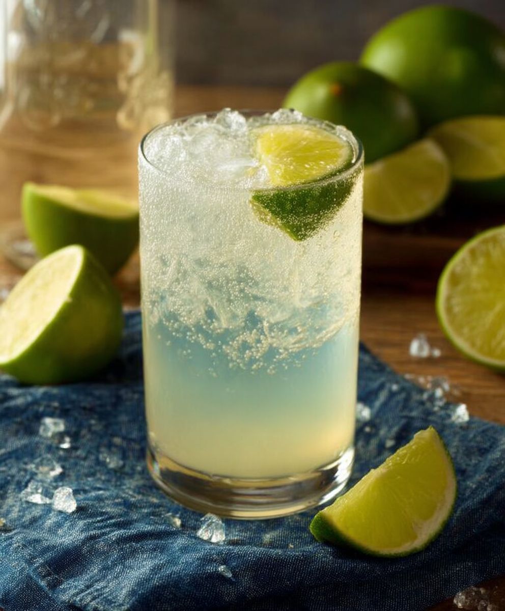 Gin Rickey Cocktail