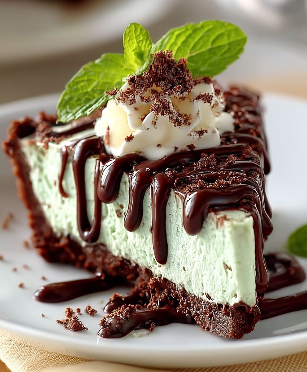 Mint Chocolate Cheesecake