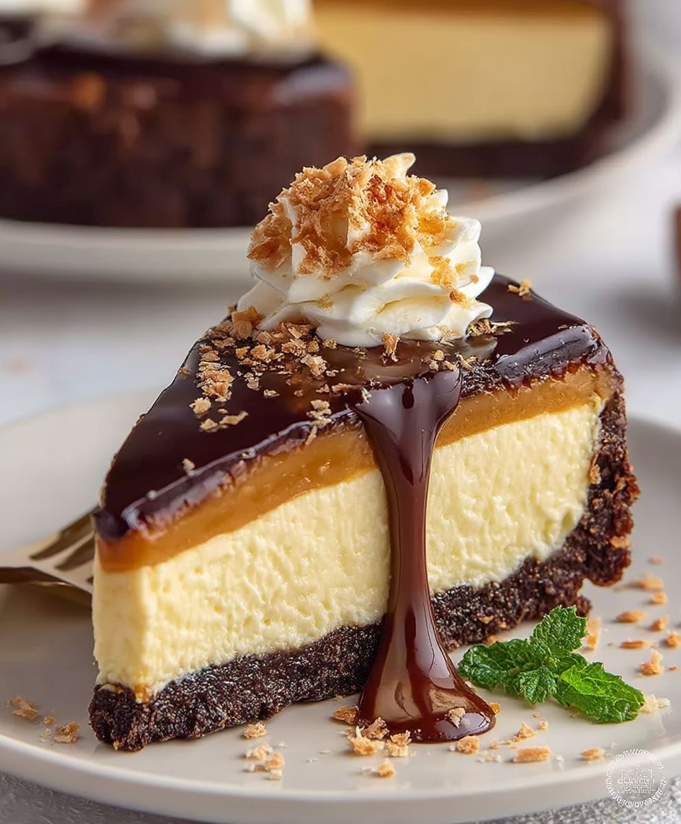 Nanaimo Bar Cheesecake