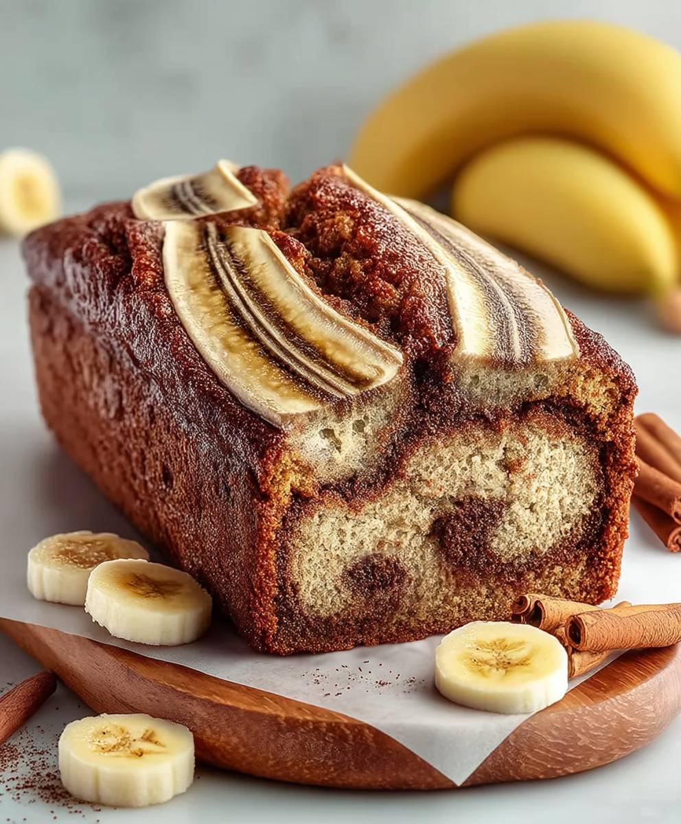 Cinnamon Banana Bread