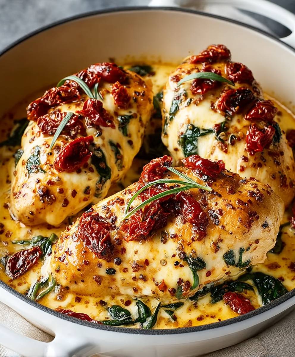 Baked Tuscan Chicken