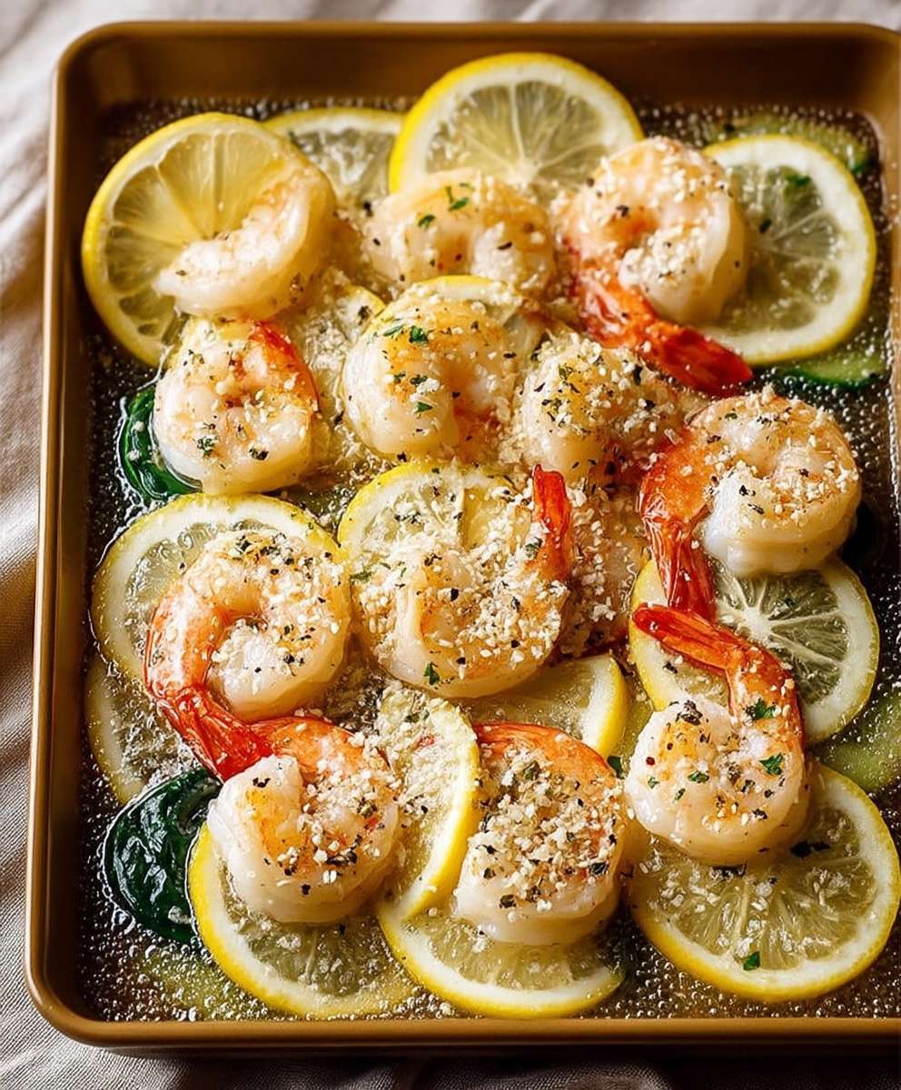 Shrimp Scampi One Pan
