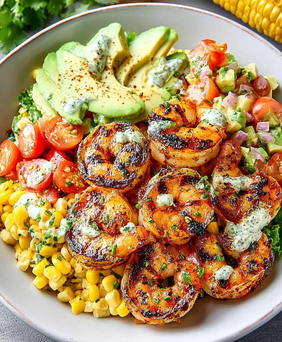 Grilled Shrimp Bowl