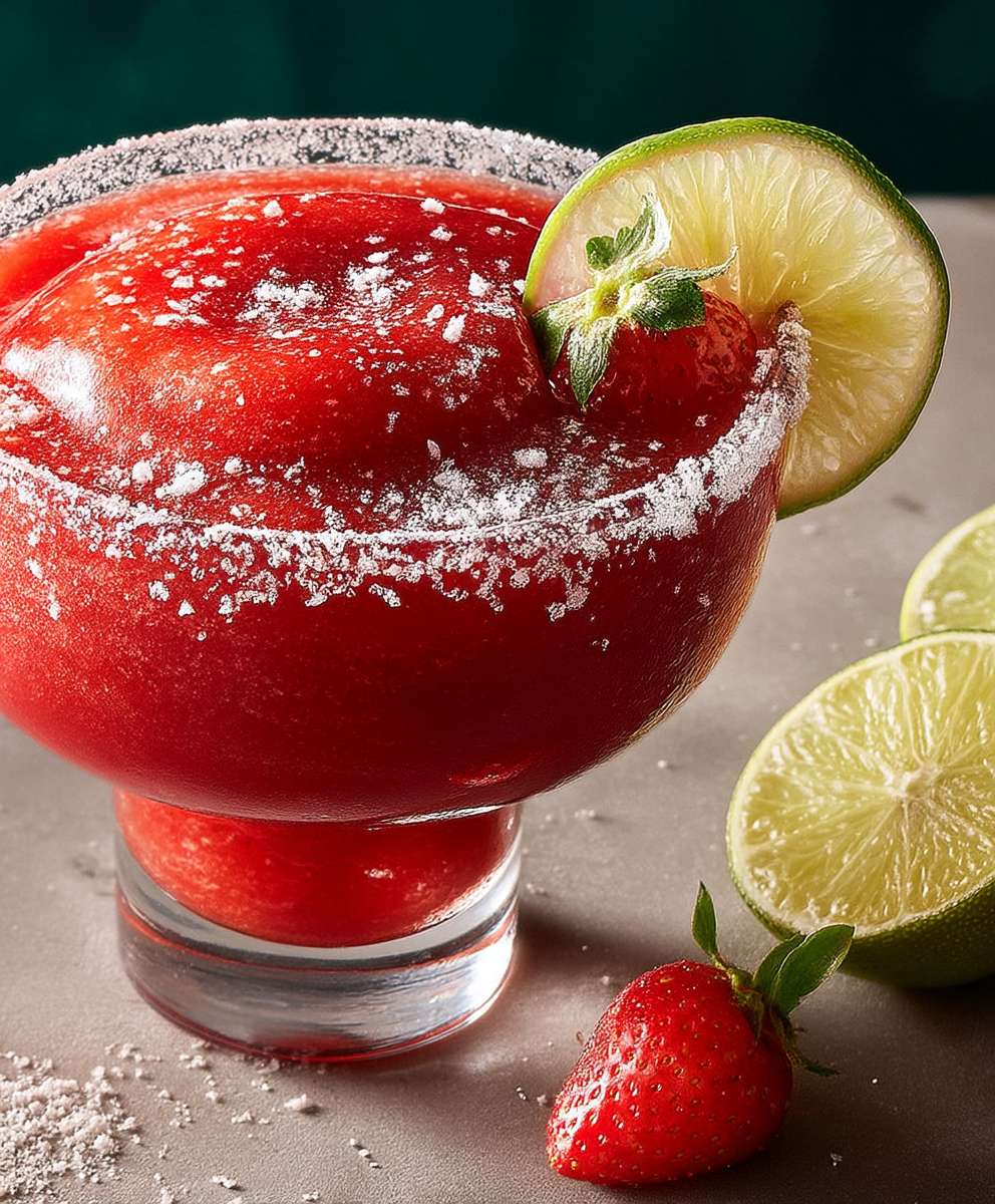 Strawberry Frozen Margaritas