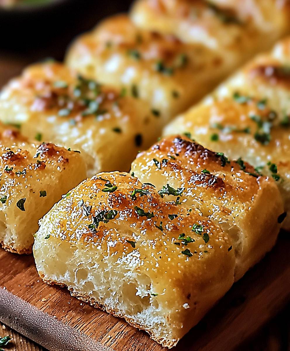 Golden Crusty Garlic Bread