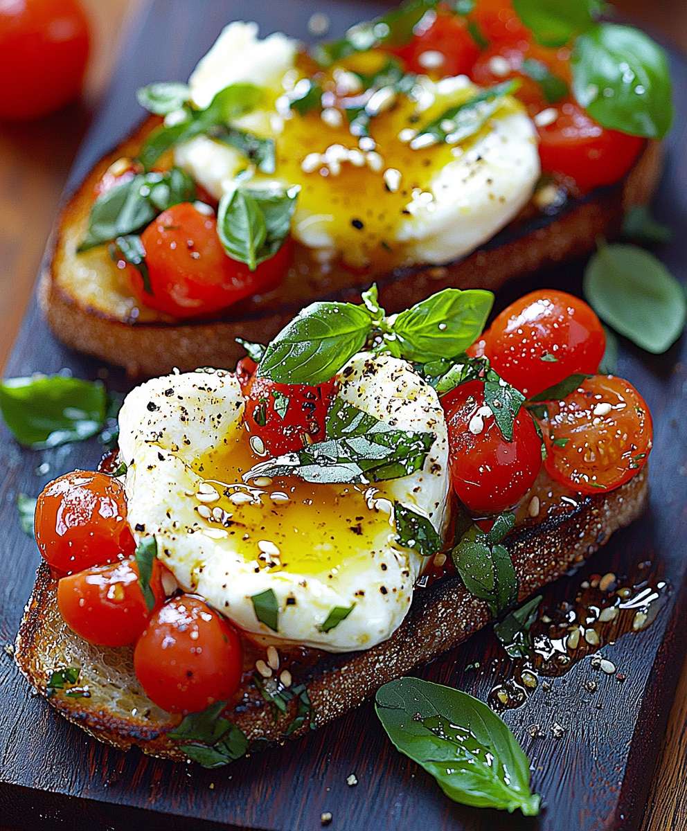 Burrata Bruschetta