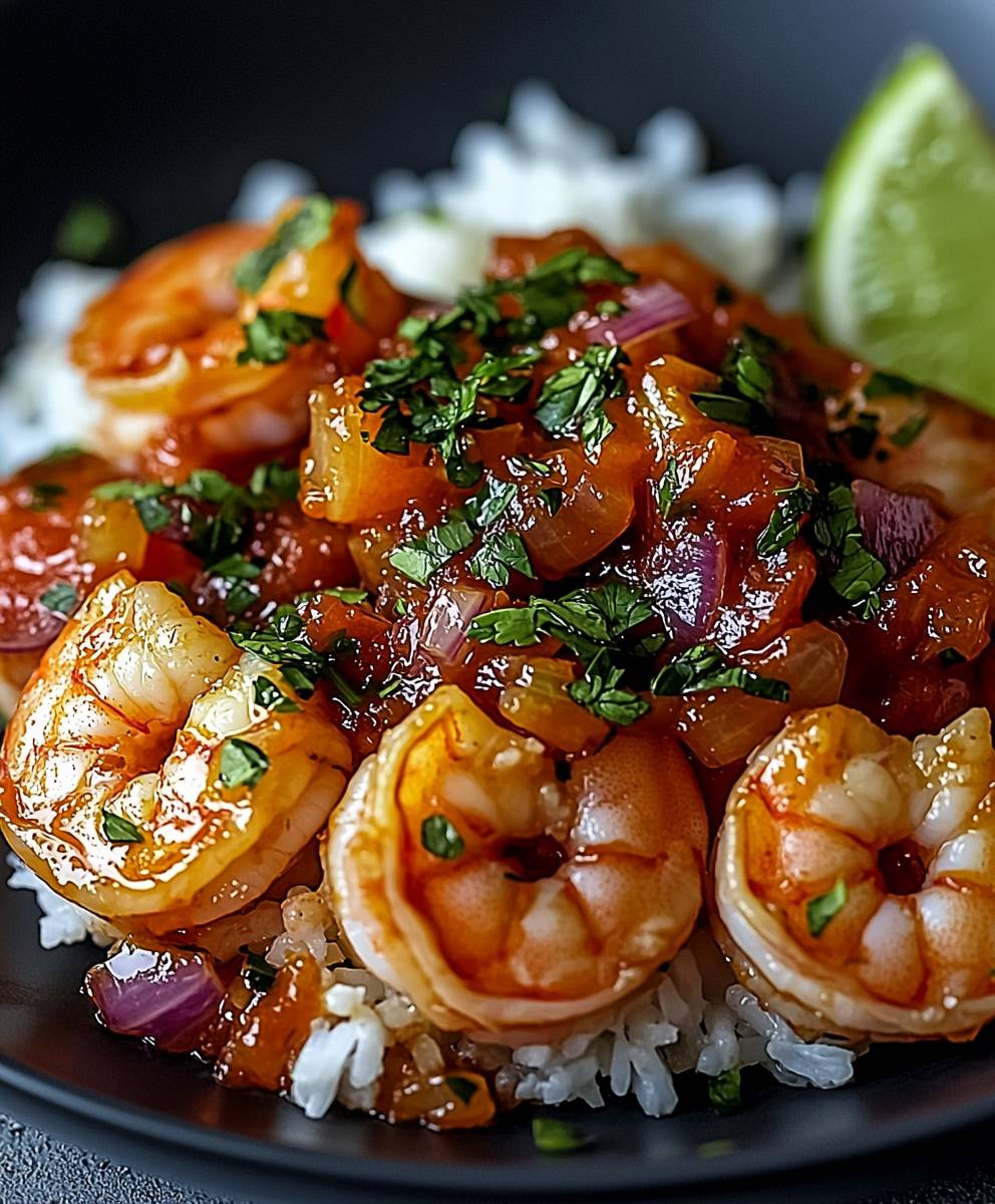 Crevettes Rougail
